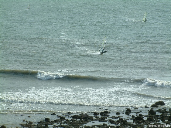 condition nord-ouest clapot (mare trop haute)